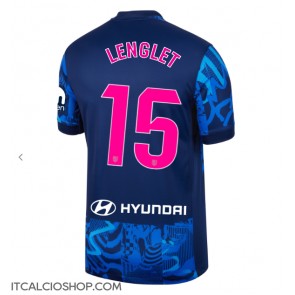 Atletico Madrid Clement Lenglet #15 Terza Maglia 2024-25 Manica Corta